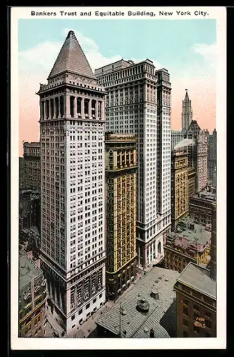 AK New York, NY, Bankers Trust and Equitable Building