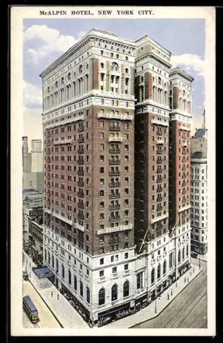 AK New York, NY, McAlpin Hotel