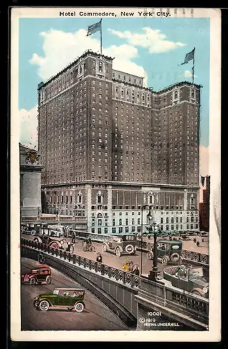 AK New York, NY, Hotel Commodore