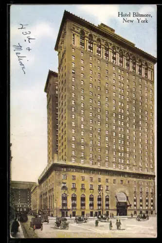 AK New York, NY, Hotel Biltmore