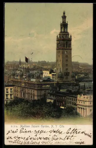 AK New York, NY, Madison Square Garden