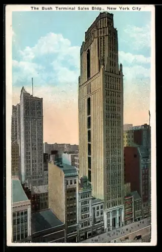 AK New York, NY, The Bush Terminal Sales Building