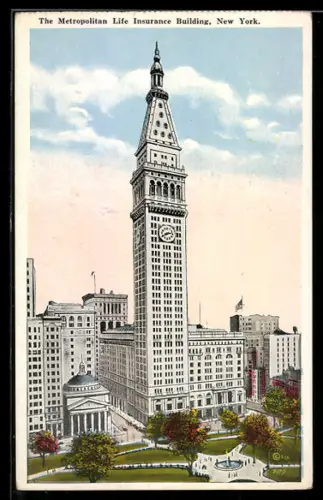 AK New York, NY, The Metropolitan Life Insurance Building