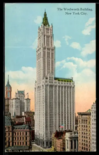 AK New York, NY, The Woolworth Building