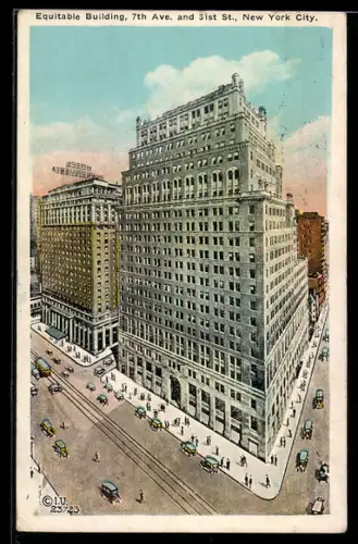 AK New York, NY, Equitable Building, 7th Avenue and 31st Street