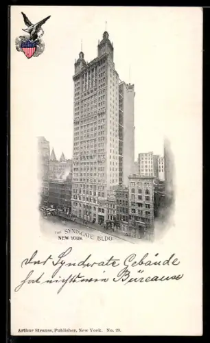 AK New York, NY, Park Row Building