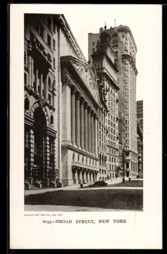 AK New York, NY, Broad Street