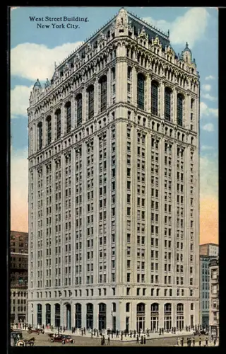 AK New York, NY, West Street Building