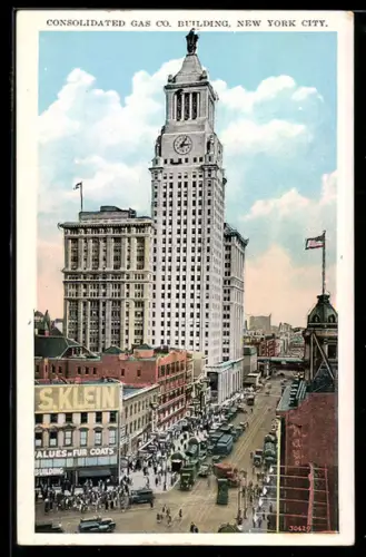 AK New York City, Consolidated Gas Co. Building