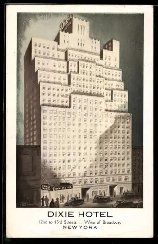 AK New York, NY, Dixie Hotel