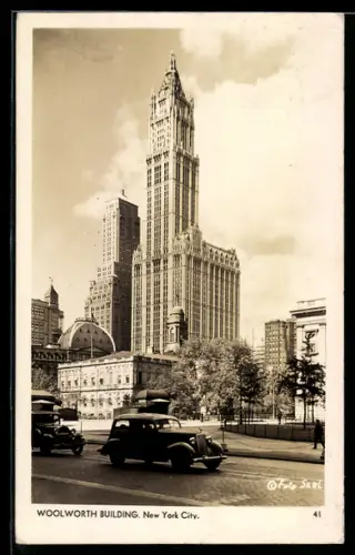 AK New York, NY, Woolworth Building