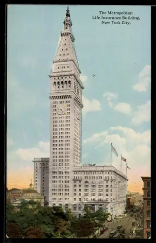 AK New York, NY, The Metropolitan Life Insurance Building