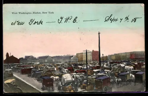 AK New York, NY, West Washington, Market