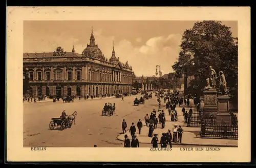AK Berlin, Zeughaus, Unter den Linden