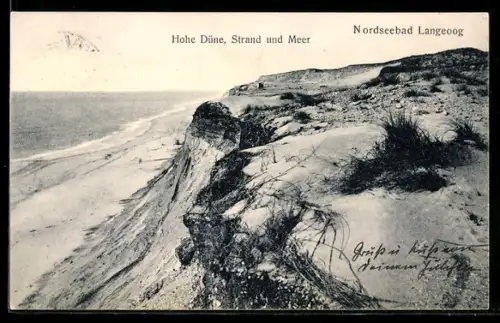 AK Langeoog, Hohe Düne, Strand und Meer