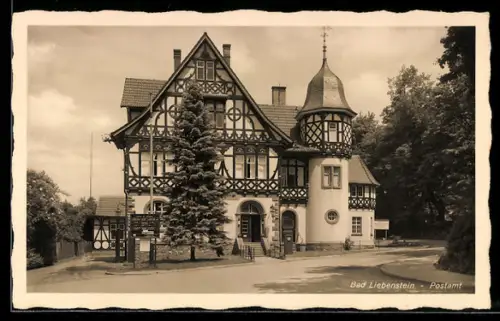 AK Bad Liebenstein, Das Postamt