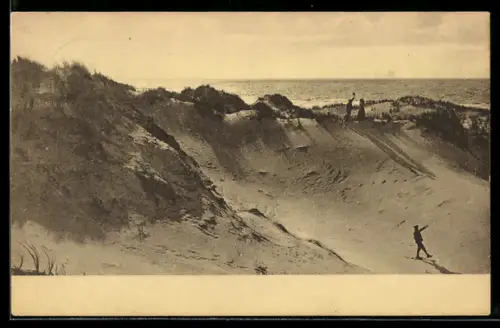 AK Langeoog, Dünenlandschaft an der Nordsee