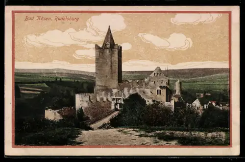 AK Bad Kösen, Die Rudelsburg