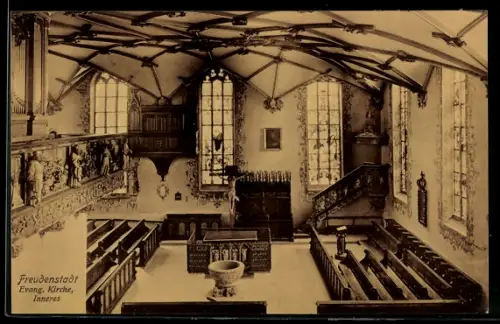 AK Freudenstadt, Evang. Kirche, Inneres