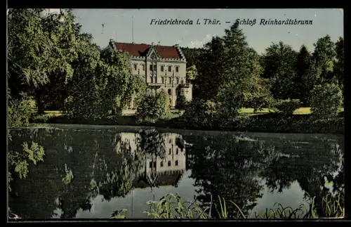 AK Friedrichroda i. Thür., Schloss Reinhardsbrunn