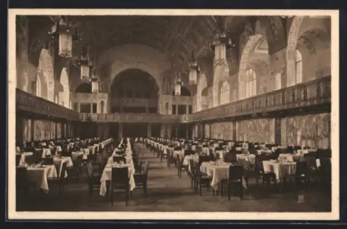 AK Berlin-Tiergarten, Gasthaus Rheingold am Potsdamer Platz, Kaiser-Saal, Innenansicht