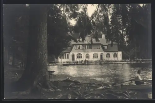 AK Lindenberg / Allgäu, Villa am Waldsee