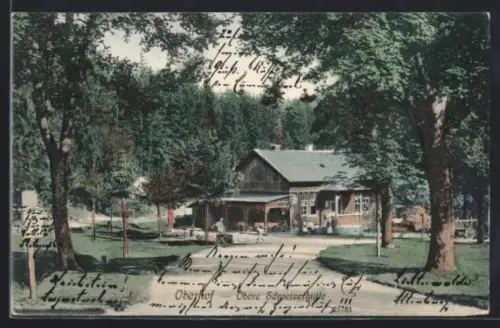 AK Oberhof, Partie an der Oberen Schweizerhütte