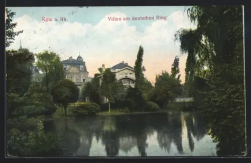 AK Köln-Neustadt, Villen am Deutschen Ring