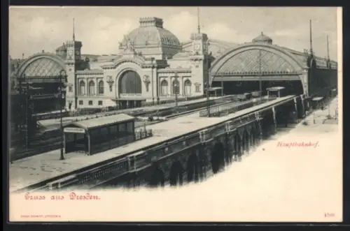 AK Dresden, Hauptbahnhof