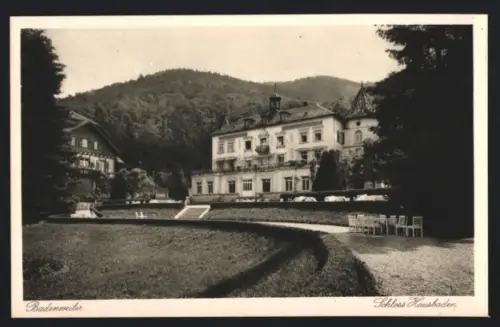 AK Badenweiler, Schloss Hausbaden