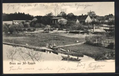 AK Alt-Ruppin, Ortspartie