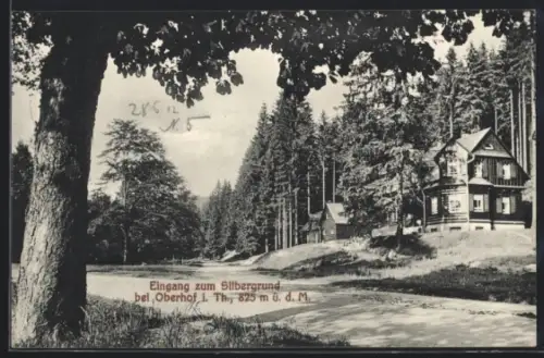 AK Oberhof, Eingang zum Silbergrund