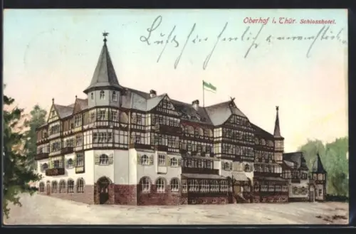 AK Oberhof i. Thür., Schlosshotel