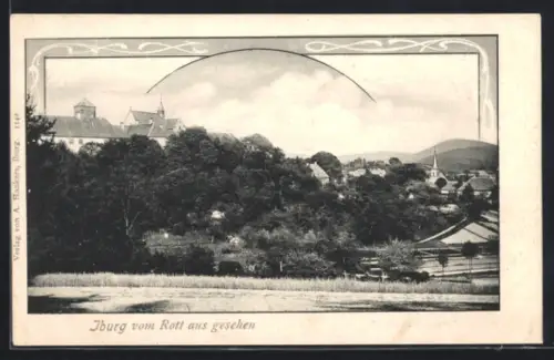 AK Iburg, Teilansicht vom Rott aus gesehen