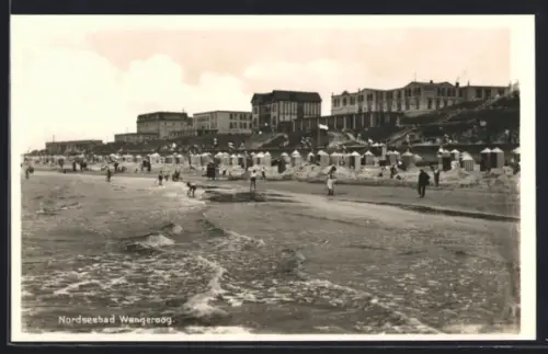AK Wangeroog, Nordseebad, Strandpartie