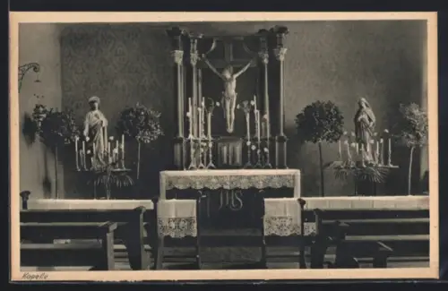 AK Bingen am Rhein, Institut St. Mariä der Englischen Fräulein, Kapelle