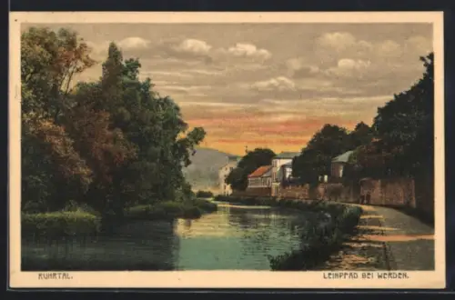 AK Werden /Ruhrtal, Leinpfad