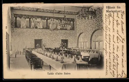 AK Marienlyst, Table d`hôte Salen