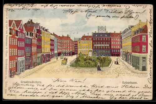 Lithographie Köbenhavn, Graabredretorv
