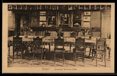 AK Skagen, Brondums Hotel, Spisesalen