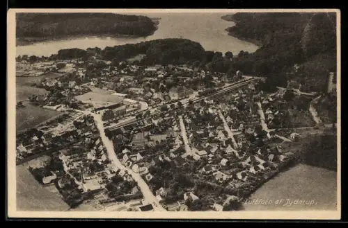AK Jyderup, Luftfoto af Jyderup