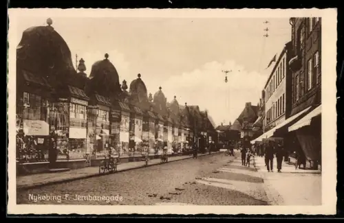 AK Nykobing F., Jernbanegade