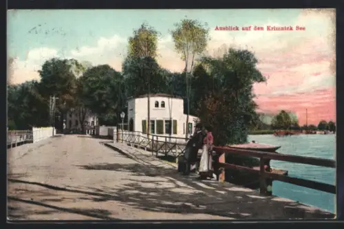 AK Neue Mühle, Wegpartie am Restaurant Neue Mühle