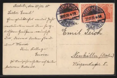 AK Beelitz /Mark, Badehaus