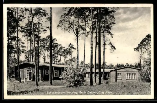 AK Berlin-Dahlem, Schullandheim Wedding