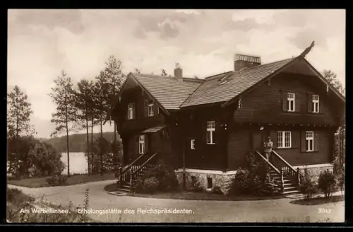 AK Werbellinsee, Erholungsstätte des Reichspräsidenten