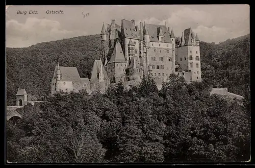 AK Eltz, Burg Eltz, Ostseite