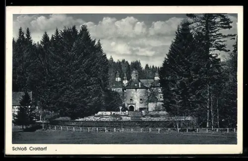 AK Crottorf /Rheinland, Schloss Crottorf