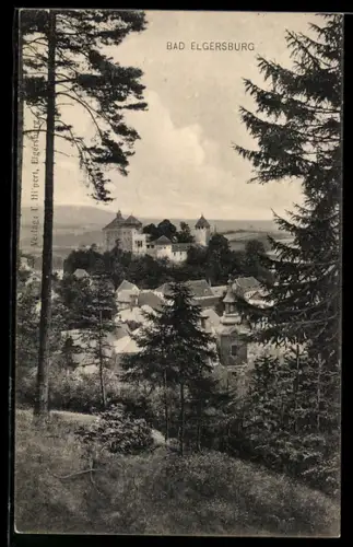 AK Bad Elgersburg, Ortsansicht