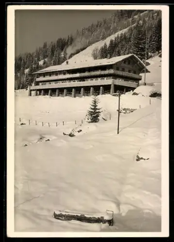AK Balderschwang /Hochallgäu, Haus Ifenblick, Erholungsheim des Polizeisportvereins Frankfurt /Main